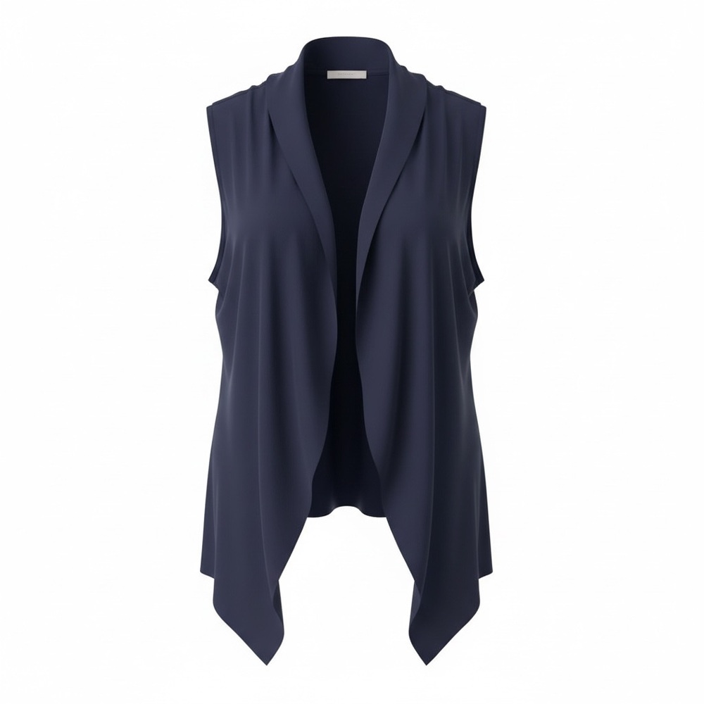 Athleta Jersey Drape Vest, Size Medium